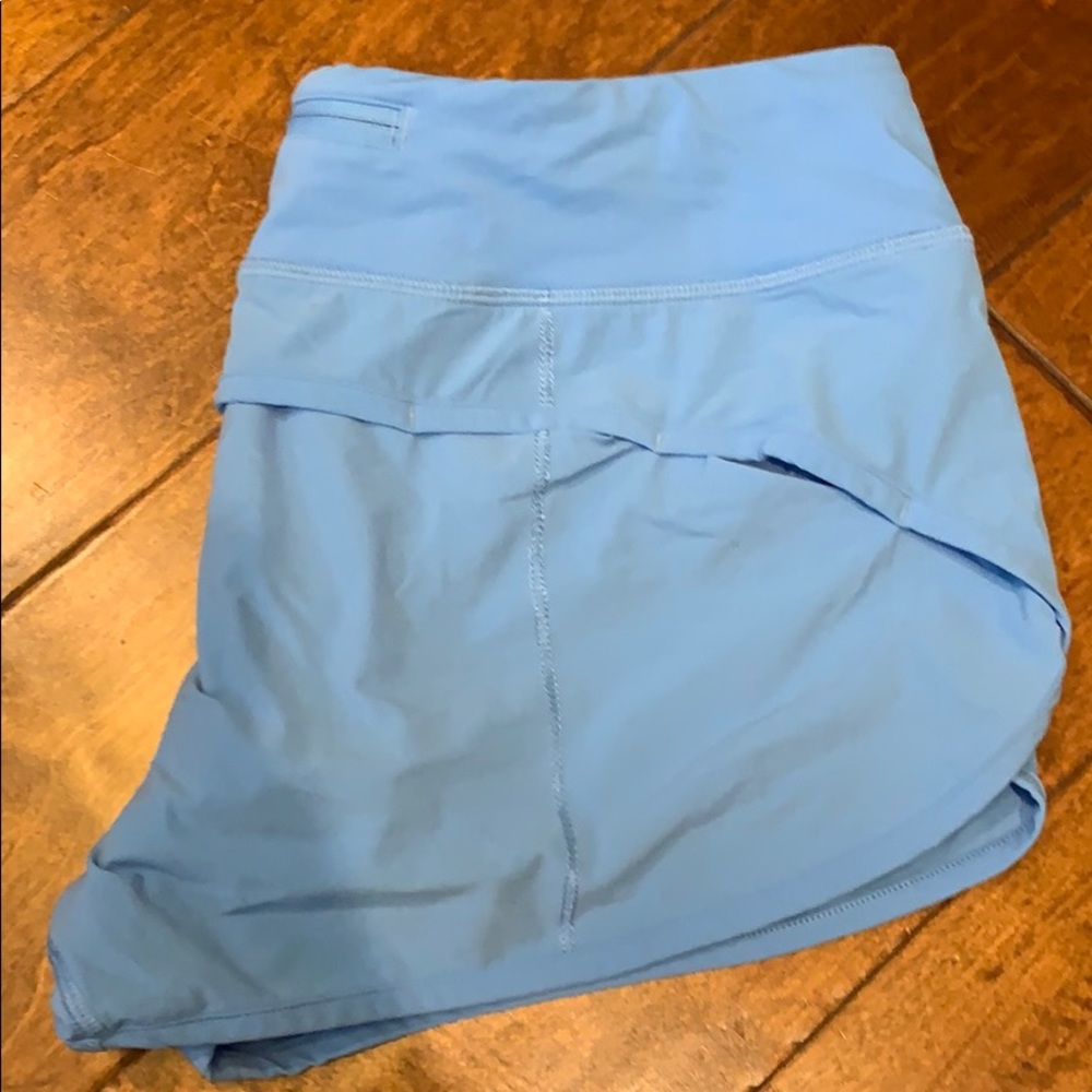 Blue Lulu Lemon Shorts size 8